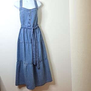 Denim Maxi Dress